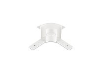 Круглый угол-соединитель для встраиваемого шинопровода Donolux L round corner DLS InW Slim Line