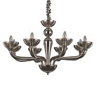 Подвесная люстра Ideal Lux 095615 CASANOVA SP8 FUME CROMO
