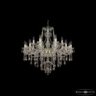 Люстра хрустальная Bohemia Ivele Crystal  1415/12+6/300 G K801