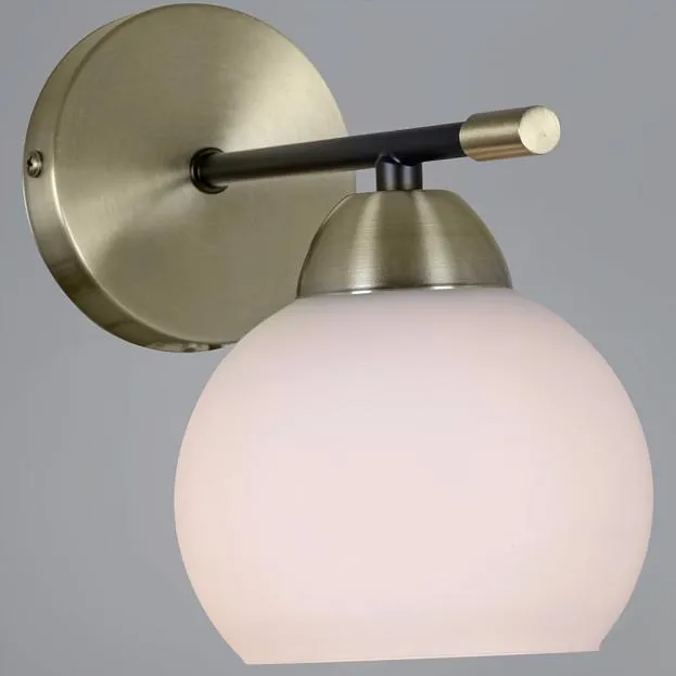 Бра ILLUMICO IL0446-1WSQ-24 BK AB LIBRA Бра ILLUMICO IL0446-1WSQ-24 BK AB LIBRA