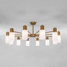 Потолочная люстра Eurosvet 70160/12 латунь Vegga a057111