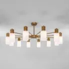 Потолочная люстра Eurosvet 70160/12 латунь Vegga a057111