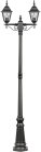 Наземный фонарь Oasis Light 79909MAlgW Bl QUADRO M lead GLASS