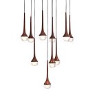 Подвесная люстра Delight Collection P0329-10B coffee