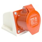 Розетка стационарная ST-115 16А 380В 3P+PE+N IP44, Stekker 49435 RST16-115-44,