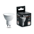 Лампа светодиодная Feron 38087 LB-1606 GU10 6W 4000K