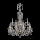 Люстра хрустальная Bohemia 1402/10+5/195/XL-81/2d G