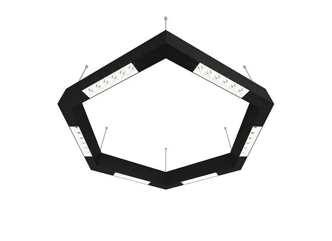 Подвесной светодиодный светильник 0,7м 36Вт 34° Donolux dl18515s111b36.34.700wb Eye-hex Подвесной светодиодный светильник 0,7м 36Вт 34° Donolux dl18515s111b36.34.700wb Eye-hex