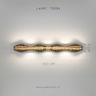 Бра MILIUS WAVY Размер L Lampatron milius-wavy-l 9010-25586