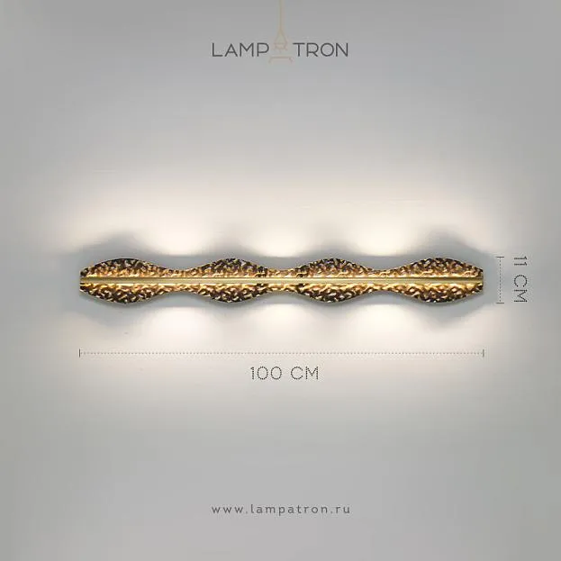 Бра MILIUS WAVY Размер L Lampatron milius-wavy-l 9010-25586 Бра MILIUS WAVY Размер L Lampatron milius-wavy-l 9010-25586