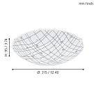 Настенно-потолочный светильник Eglo 96472 VEREDA