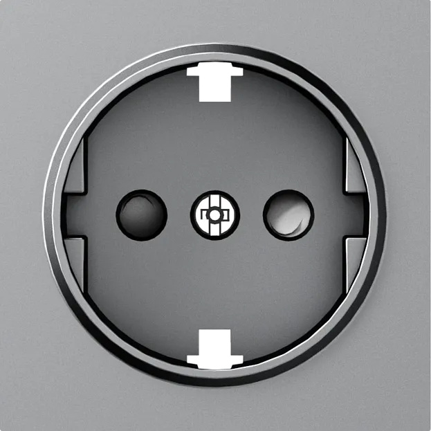 Накладка для розетки Schuko с заземлением, со шторками 16A 250 В~ Donel DE22040 A07