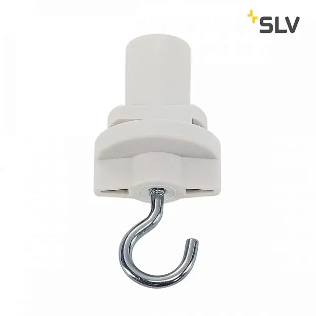 Адаптер с крюком, белый SLV 1001393 3Ph S-TRACK Адаптер с крюком, белый SLV 1001393 3Ph S-TRACK