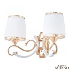 Бра с плафонами 303857/2W Wh/Gd Arte Milano Florentia
