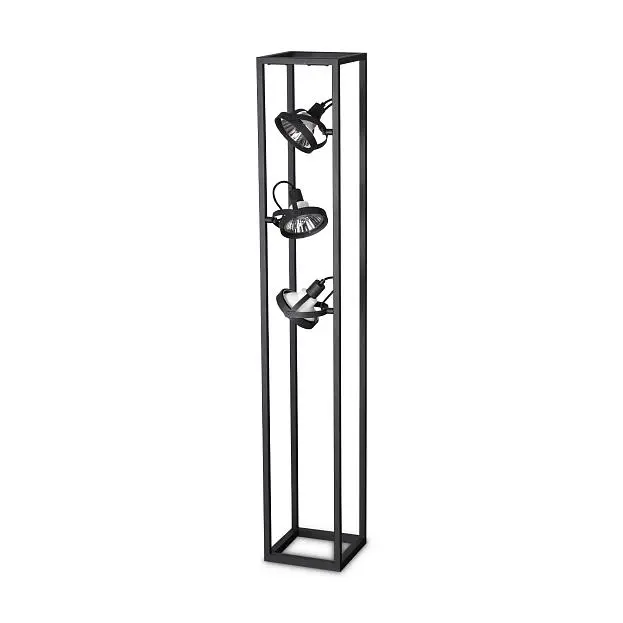Напольный светильник Ideal Lux 293684 AUDIO PT3 H130 NERO Напольный светильник Ideal Lux 293684 AUDIO PT3 H130 NERO