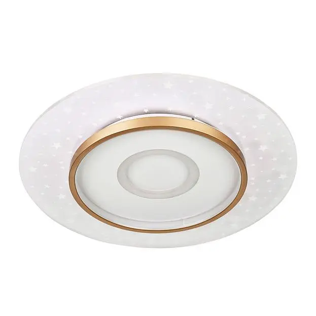 Потолочный cветильник LED4U L1027-500 WH-GD Потолочный cветильник LED4U L1027-500 WH-GD
