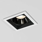 Встраиваемый потолочный светильник 10W 4000K белый/чёрный Elektrostandard 25085/LED QUADRO a063678