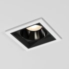 Встраиваемый потолочный светильник 10W 4000K белый/чёрный Elektrostandard 25085/LED QUADRO a063678