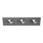 Встраиваемый светильник Lightstar i839090909 INTERO 111 Triple QUADRO