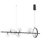 Подвесная люстра Arte Lamp A7790SP-50BK SATURN