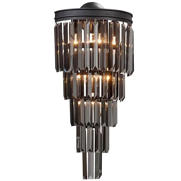 Бра Стеклянные подвесы Helix Glass Odeon Crystal Smok ImperiumLoft 156905-22 44.979-2