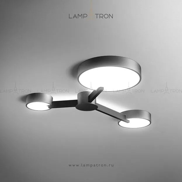 Потолочный светильник MIDA 3 плафона. Lampatron mida-3 2659-6374 Потолочный светильник MIDA 3 плафона. Lampatron mida-3 2659-6374