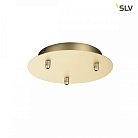 1002164 SLV FITU, основание круглое 3х, латунь