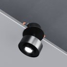 Потолочный светодиодный светильник 6W 4000K чёрный elektrostandard 25089/LED Only a064253