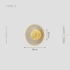 Бра URHO WALL Тип A Lampatron f-urho-wall-a 9049-25752