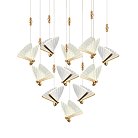 Подвесной светильник Delight Collection OM8201008-11 rose gold Butterfly