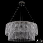 Люстра светодиодная хрустальная APL LED SH02.73.C.Ni.4000 Sicilia