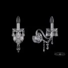 Бра хрустальный Bohemia 1403B/1/160 Ni