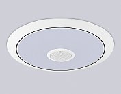 Потолочный светильник светодиодный Ambrella light FZ720 WH белый IP20 52W 3000-6500K+RGB Music 450*65 (ПДУ ИК) ORBITAL