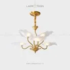 Люстра SILVA 6 плафонов. Lampatron silva-6 3250-8076