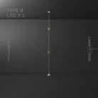 Подвесной светильник ROLAN Тип B. 2 лампы Lampatron 7664-21463