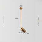 Точечный свет LINO B Размер S. Цвет золото. Lampatron 3189-7936