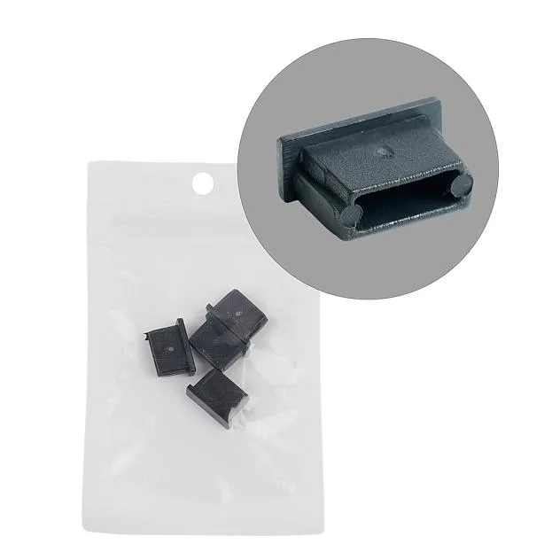 Заглушка без отверстия для профиля CAB251, (комплект 4шт) Feron 52095 LD241