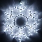 Светодиодная фигура Ardecoled 034249 Снежинка ARD-Snowflake-M7-450X375-126Led White