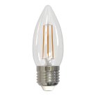 Лампочка светодиодная Uniel LED-C35-5W/WW/E27/CL/DIM GLA01TR картон