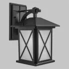 Настенный светильник уличный Imex IL.0016.0005-BK Prato