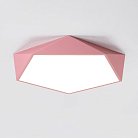 Потолочный светильник GEOMETRIC B Размер S. Цвет розовый. Lampatron 987-3484