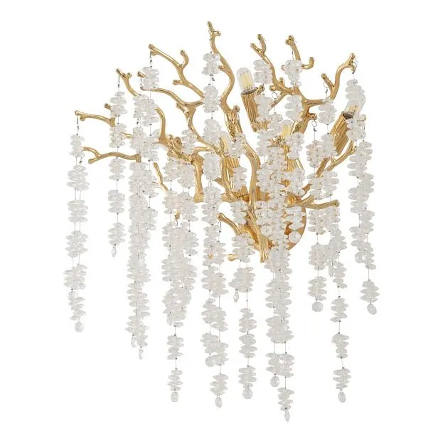 Бра в виде веточек Arte Milano 230122.460.5.E14.B GD