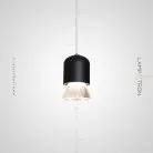 Подвесной светильник ADAR Цвет Черный. Белый свет Lampatron 6788-18611