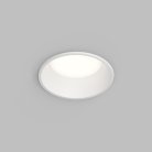 Встраиваемый влагозащищенный светильник 12 Вт LED 3000-4000-6500K, IP44, алюминий, акрил Denkirs DK2450-WH TRIM