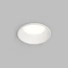 Встраиваемый влагозащищенный светильник 12 Вт LED 3000-4000-6500K, IP44, алюминий, акрил Denkirs DK2450-WH TRIM