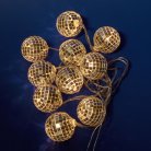 Гирлянда Uniel ULD-S1800-010/STB/3AA WARM WHITE IP20 DISCOBALLS ULD