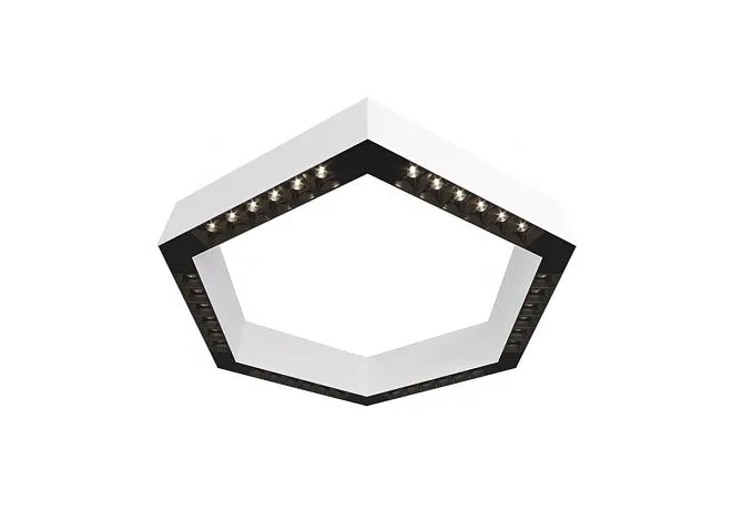 Накладной светодиодный светильник 0,5м 36Вт 48° Donolux dl18515с111w36.48.500bb Eye-hex Накладной светодиодный светильник 0,5м 36Вт 48° Donolux dl18515с111w36.48.500bb Eye-hex