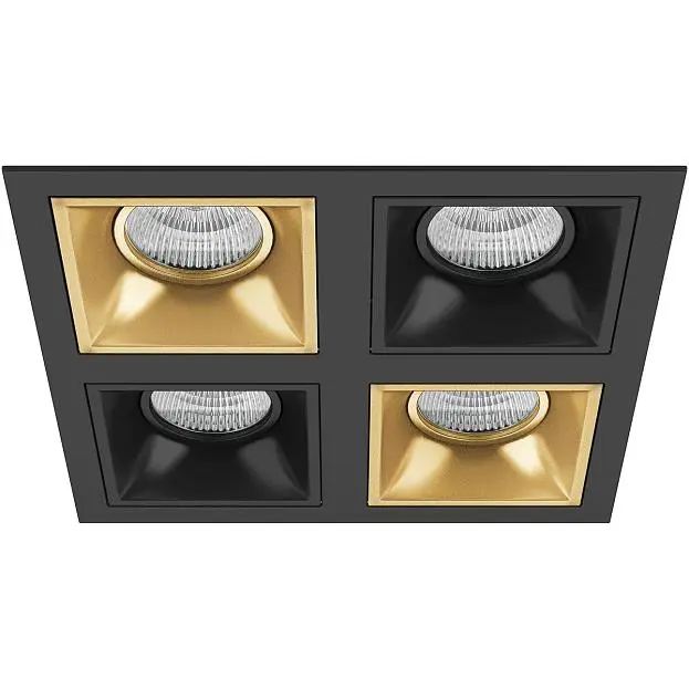 Встраиваемый светильник Lightstar D54703070307 Domino Quadro