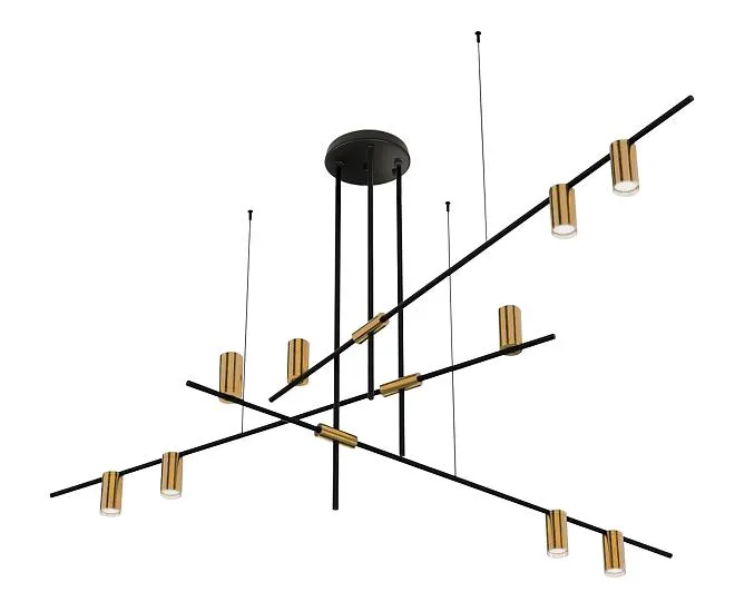 Потолочная люстра KINK LIGHT 07621-9,20 Рия