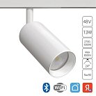 Магнитный трековый светильник Arte Lamp A4691PL-1WH LINEA